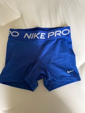 Nike Pro Blue Shorts